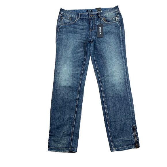 ALLEN B. Denim - 🟣🟣🟣 ALLEN B. Womens Size 16 NWT Blue Star Dark Wash Denim Jeans